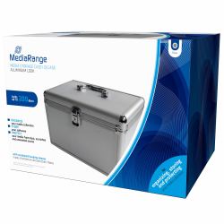 MediaRange BOX75 optical disc case Box case 200 discs Silver (MEDIARANGE MEDIA STORAGE CASE FOR 200 DISCS)
