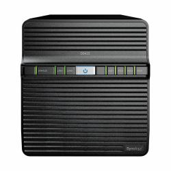 Synology DiskStation DS423 NAS Desktop Realtek RTD1619B 2 GB DDR4 16 TB HDD DiskStation Manager Black (Synology DS423/16TB SYN HAT3300)