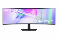 Samsung S95UC computer monitor 124.5 cm [49"] 5120 x 1440 pixels Dual QHD LCD Black (124,5cm/49" [5120x1440] Samsung ViewFinity S9 S49C950UAU 32:9 DQHD Curved 120Hz 5ms HDR400 DP HDMI RJ45 LS Black)