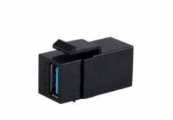 Microconnect KEYSTONE-USBA keystone module (USB-A Female-Female Keystone - MicroConnect USB-A - Female-Female Keystone - Warranty: 300M)