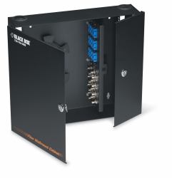 Black Box JPM402A-R3 fibre optic splice enclosure (Blackbox WALLMOUNT FIBER ENCLOSURE; LOCKING; 4 SLOT [1Year warranty])