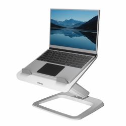 Fellowes Laptop Stand for Desk - Hana LT Laptop Stand for the Home and Office - Adjustable Laptop Stand with 3 Height Adjustments - Max Monitor Size 19", Max Weight 4.5KG - White (Hana LT Laptop St...
