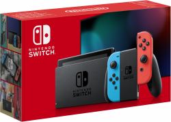 Nintendo Switch portable game console 15.8 cm [6.2"] 32 GB Touchscreen Wi-Fi Blue, Grey, Red (Nintendo Switch Neon-Rot / Neon-Blau [)