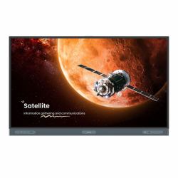 BenQ RP7504 interactive whiteboard 190.5 cm [75"] 3840 x 2160 pixels Touchscreen Black (RP7504 190.5CM [75IN] PROAV B2B - 3840X2160 450 CD/M2 1.200:1 8 MS)