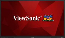 Viewsonic IFP86G1 interactive whiteboard 2.18 m [86"] 3840 x 2160 pixels Touchscreen Black HDMI (IFP86G1, 86", [OS Free], 40 - Multi-Point Touch, 4K UHD - [3840x2160], 9H, 450 nits, [OS can be inte...