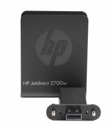 HP Jetdirect 2700w USB Wireless Print Server (JETDIRECT 2700W,Netzwerkanbindung und Produktivitï¿½t auch von unterwegs durch mobiles Drucken mit HP ePrint. Mit dem HP Jetdirect 2700w Wireless US...