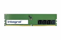 Integral 32GB PC RAM MODULE DDR5 5600MHz PC5-44800 UNBUFFERED NON-ECC DIMM 1.1V 2GX8 CL46 EQV. TO M323R4GA3DB0-CWM FOR SAMSUNG (32GB PC RAM MODULE DDR5 5600MTs PC5-44800 UNBUFFERED NON-ECC DIMM 1.1...