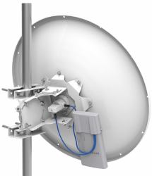 Mikrotik mANT30 PA network antenna RP-SMA 30 dBi (mANT 30dBi 5Ghz Parabolic Dish - antenna with precision aligmne - Warranty: 15M)