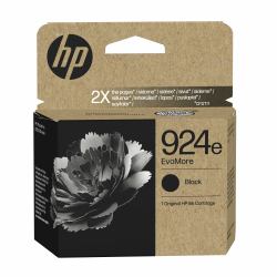 HP 924e EvoMore Black Original Ink Cartridge (HP 924E EvoMore Ink Cart Blk)