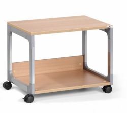 Durable 3710-124 Brown, Silver (Durable System Multi Trolley 48 Beech)