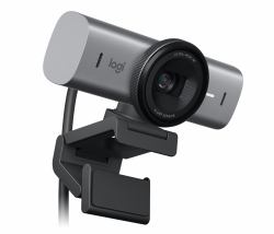 Logitech MX Brio (Logitech Webcam MX BRIO 705 for Business 4K silver/black AI image enhancement, RightSight, RightLight)