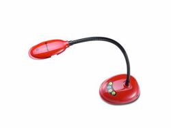Lumens DC132U document camera Black, Red 25.4 / 3 mm [1 / 3"] CMOS USB 2.0 (DC132U - Gooseneck HD/2K Document Camera with USB)