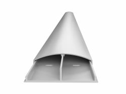 Multibrackets M Cable Cover SS Aluminum 75mm W - 1600mm L (Multibrackets M Universal Cable Cover)