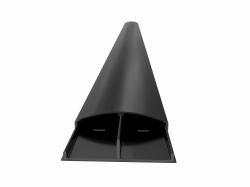 Multibrackets M Cable Cover SS Black 75mm W - 1600mm L (Multibrackets M Universal Cable Cover)