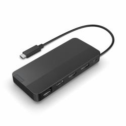 Lenovo 40B90000WW laptop dock/port replicator Wired USB 3.2 Gen 1 [3.1 Gen 1] Type-C Black (Lenovo Travel Dock W/O Adapter USB-C Dual Display)