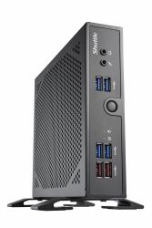 Shuttle XPC slim Barebone DS50U3, Intel i3-1315U, 2x LAN [1x 2.5Gbit ,1x 1Gbit], 1xCOM,1xHDMI,1xDP, 1x VGA, fanless, 24/7 permanent operation (DS50U3 I3-1315U 90W EXT. - LAN HDMI DISPLAY-PORT COM-P...