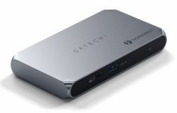Satechi ST-HT4SHM-EU interface hub Thunderbolt 4 40000 Mbit/s Grey (Satechi Thunderbolt 4 Slim Hub Pro)