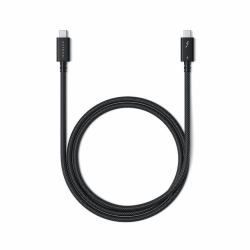 Satechi ST-YTB100K Thunderbolt cable 1 m 40 Gbit/s Black (Satechi Thunderbolt 4 Pro Cable [1M])