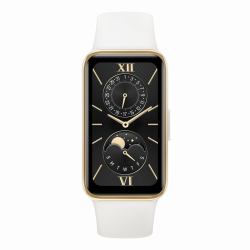 Huawei Band 9 AMOLED Wristband activity tracker 3.73 cm [1.47"] White (Huawei Kimi-B19 Dawn White Body With Dawn White Fluoroelastomer Strap)