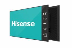 Hisense 65DM66D Signage Display 165.1 cm [65"] LED Wi-Fi 500 cd/m² 4K Ultra HD Black Built-in processor Android 11 24/7 (Hisense DM Series 65' 4K Digital Signage Display)