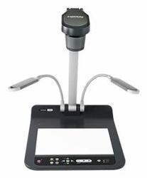Lumens PS753 document camera Black, White 25.4 / 2.8 mm [1 / 2.8"] CMOS (PS753 - 4K Desktop 300x Visualiser with HDMI VGA USB and Ethernet)