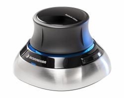 3Dconnexion SpaceMouse mouse Office RF Wireless + Bluetooth + USB Type-A 6DoF (3Dconnexion SpaceMouse Wireless Bluetooth Edition BT 3DX-700115)
