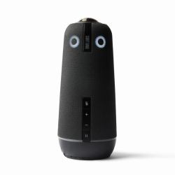Owl Labs Meeting Owl 4+ 360-Degree, 4K Smart Video Conference Camera, Microphone and Speaker [Automatic Speaker Focus, Smart Zooming and Noise Equalising] (MEETING OWL 4+ [CHARCOAL] 360)