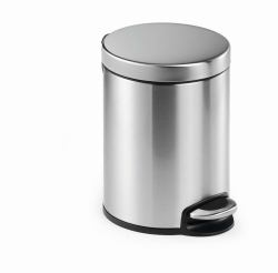 Durable Pedal Bin Stainless Steel 5L