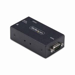 StarTech.com 1-Port Serial to Ethernet Adapter, IP Serial Device Server For Remote RS232 Devices, Wall/DIN Rail Mountable, Metal Housing, RJ45 LAN to DB9 Serial Converter (SERIAL TO ETHERNET ADAPTE...
