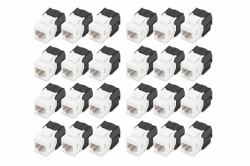 Digitus CAT 6 Keystone Jack, unshielded - 24 pieces (CAT6 KEYSTONE JACK UNSHIELDED X24)