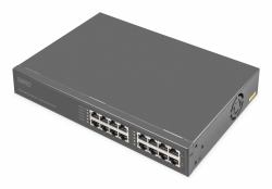 Digitus 8-Port Gigabit Ethernet PoE Injector, 802.3bt, 250 W (8-PORT GB LAN POE INJEKTOR 250W - 802.3BT POWER POE BUDGET 250W)