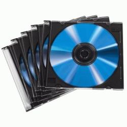 Hama CD Slim Jewel Case, pack 50 Pcs 1 discs Transparent (SLIM CD JEWEL CASE 50 PACK BLACK)