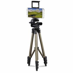 Hama 00004619 tripod Smartphone/Tablet 3 leg[s] Champagne (TRIPOD FOR SMARTPHONE/TABLET 106 3D)