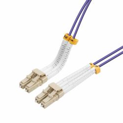 Lanview LVO231812-FLEX InfiniBand/fibre optic cable 3 m LC Purple (Bendable LC-LC Multimode - Fiber Patch Cable Duplex 3m - OM4 LSZH - Warranty: 300M)