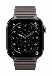 Apple 46mm Slate Link Bracelet (Apple - Strap for smart watch - 46mm - 150-200 mm - slate)