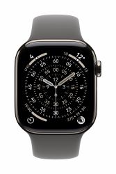 Apple MXLH3ZM/A smart wearable accessory Band Grey Fluoroelastomer (*APPLE WATCH 42 STONE GRAY SB M/L)