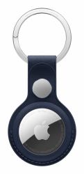 Apple AirTag FineWoven Key Ring - Deep Blue (Apple - Case for airtag - microtwill, stainless steel - dark blue - for iPhone/iPad/iPod)