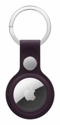 Apple AirTag FineWoven Key Ring - Blackberry (Apple - Case for airtag - microtwill, stainless steel - blackberry)