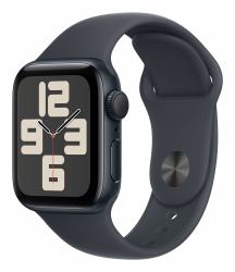 Apple Watch SE GPS 40mm Midnight Aluminium Case with Midnight Sport Band - S/M (APPLE WATCH SE [GEN 2] GPS 40MM MIDNIGHT MID SPORTS BAND S/M)