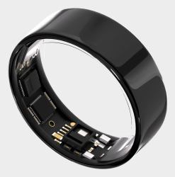 Ultrahuman Ring Air- Size-14- Aster Air Black (Ring Air Aster Black Size 14)