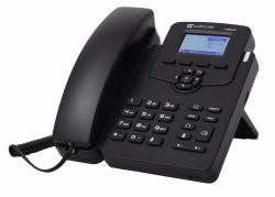 AudioCodes 405HD IP phone Black 2 lines LCD (SFB 405HD IP-PHONE POE GBE WITH - AN EXTERNAL PSU BLACK2 ETHERNET)