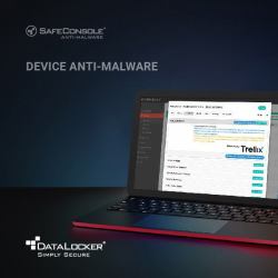 DataLocker SafeConsole Device Anti-Malware License 3 Years - One license per DML-3 purchased (DataLocker Secure USB Device Anti-Malware [per device] - New or existing Device Management License requ...