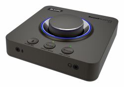 Creative Labs Sound Blaster X4 7.1 channels USB (CREATIVE Sound Blaster X4 - Hi-res 7.1 External USB DAC and Amp Sound Card 70SB181500000)