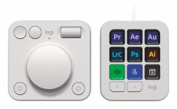 Logitech MX Creative Console Keypad Bluetooth/USB Grey (Logitech MX Creative Console - PALE GREY - EMEA28i-935)