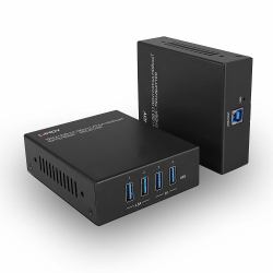 Lindy 100m USB 3.2 Gen 1 Cat.6A HDBaseT Extender (100m USB 3.2 Gen 1 Cat.6A - HDBaseT Extender)