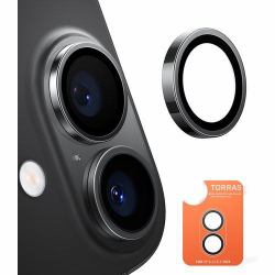 Torras X00FX1568 smartphone/mobile phone accessory Lens protector (LENSGUARD - IPHONE 16 BLACK)