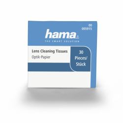 Hama 00005956 cleaning cloth Paper Beige, Cream 5 pc[s] (OPTICAL LENS CLEAN PAPER 5X 30 PAGES)