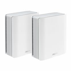 ASUS ZenWiFi BT8 [2-pack] Tri-band [2.4 GHz / 5 GHz / 6 GHz] Wi-Fi 7 [802.11be] White 3 Internal (Router Asus BT8 BE9500 2er Pack White)