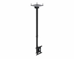 Ergonomic Solutions SpacePole Digital Signage Telescopic ceiling mount for screens up to 43" [VESA 100 and VESA 200] (TELESCOPIC CEILING MOUNT<43)