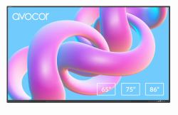 Avocor S-Series 75" 4k IR LED Interactive Displ interactive whiteboard 190.5 cm [75"] 3840 x 2160 pixels Touchscreen (Avocor AVS-7510E - 75" Diagonal Class S Series LED-backlit LCD display - intera...
